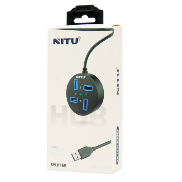 هاب 4پورت نیتو Nitu HUB01 4-in-1 USB Multiport