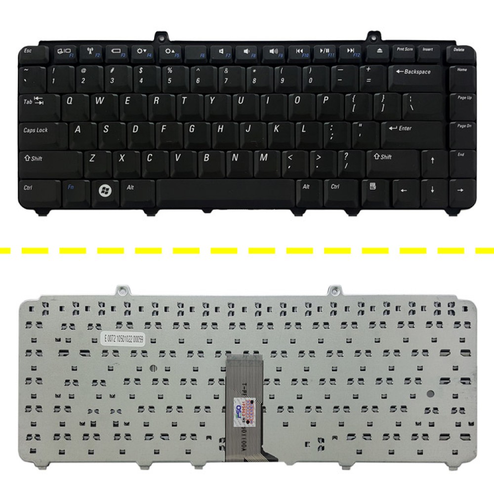 K.B 1545 کیبرد لپ تاپ دل DELL Inspiron 1545/1500/1400 مشکی - Image 1
