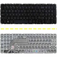 کیبرد لپ تاپ اچ پی HP N15 مشکی اینترکوچک بدون فریم