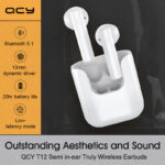 هندزفری بلوتوثی کیو سی وای مدل T12 - Image 5