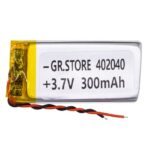 باتری لیتیومی 300mAh 401240
