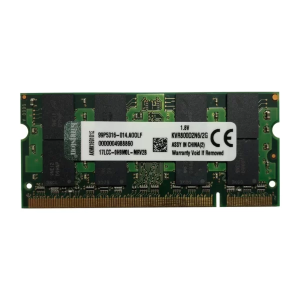 م لپ تاپ RAM 2GB DDR2 800 PC2