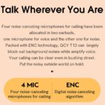 هندزفری بلوتوثی کیو سی وای مدل T13 TWS - Image 5