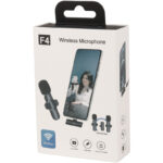 میکروفون یقه ای بی سیم لایتنینگ F4 - Image 4