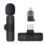 میکروفون یقه ای بی سیم K8 + تبدیل Type-C to Lightning - Image 2