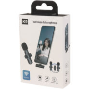 میکروفون یقه ای بی سیم _با 2 میکروفون  K9_2