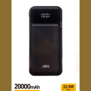 پاوربانک (PD و فست شارژ) JBQ 22.5W 20000mAh مدل PB-7740