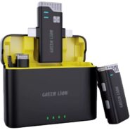 میکروفون یقه ای بی سیم گرین لاین مدل GREEN LION 3in1 360