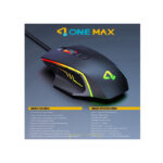موس گیمینگ وان مکس مدل One Max OM-G10A RGB - Image 3