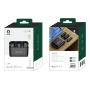 میکروفون یقه ای بی سیم گرین لاین مدل GN2IN1DDMLTBK LIGHTNING