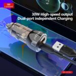 شارژر فندکی 30 وات ارلدام مدل CC31 - Image 4